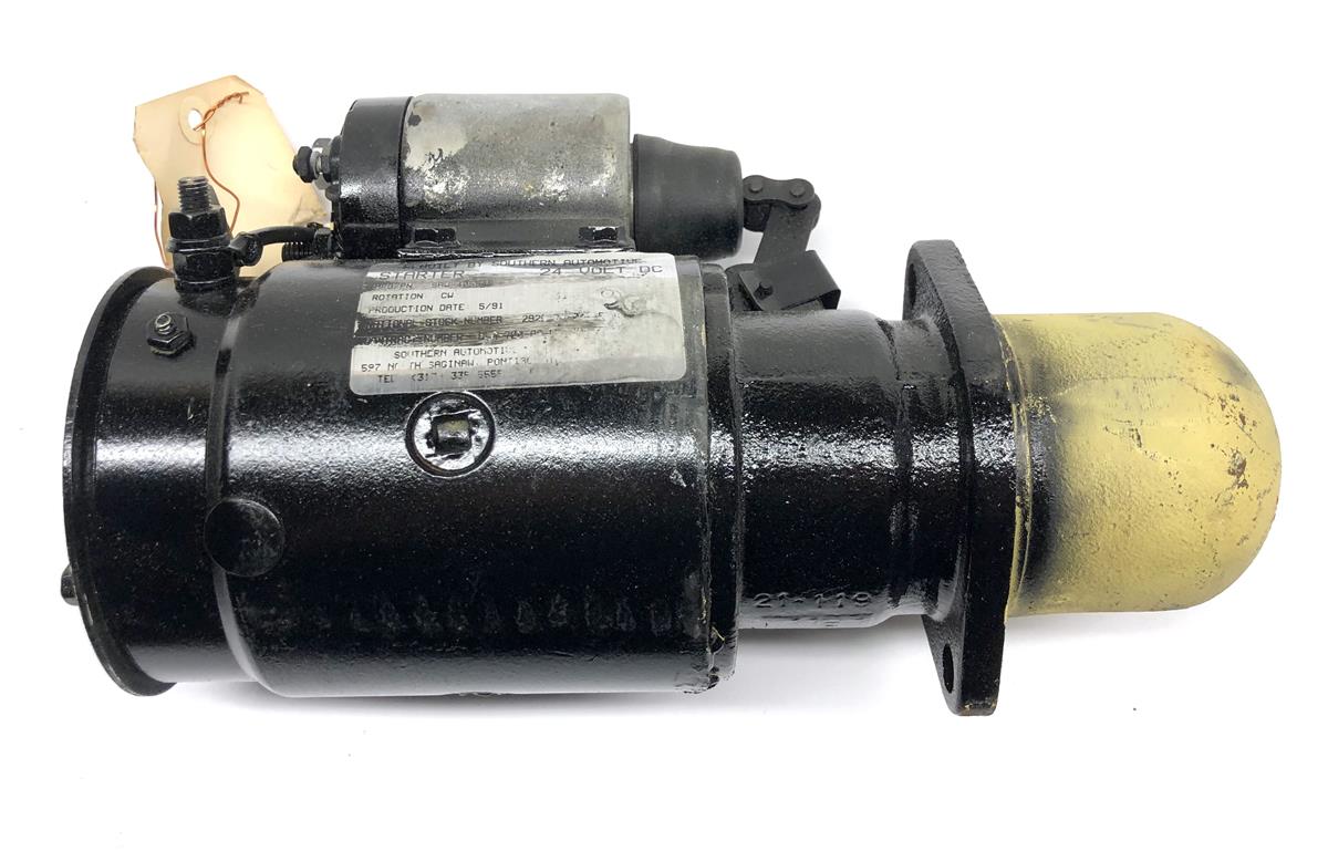 24V 10 Tooth Starter for MEP002A, MEP003A Military Generator